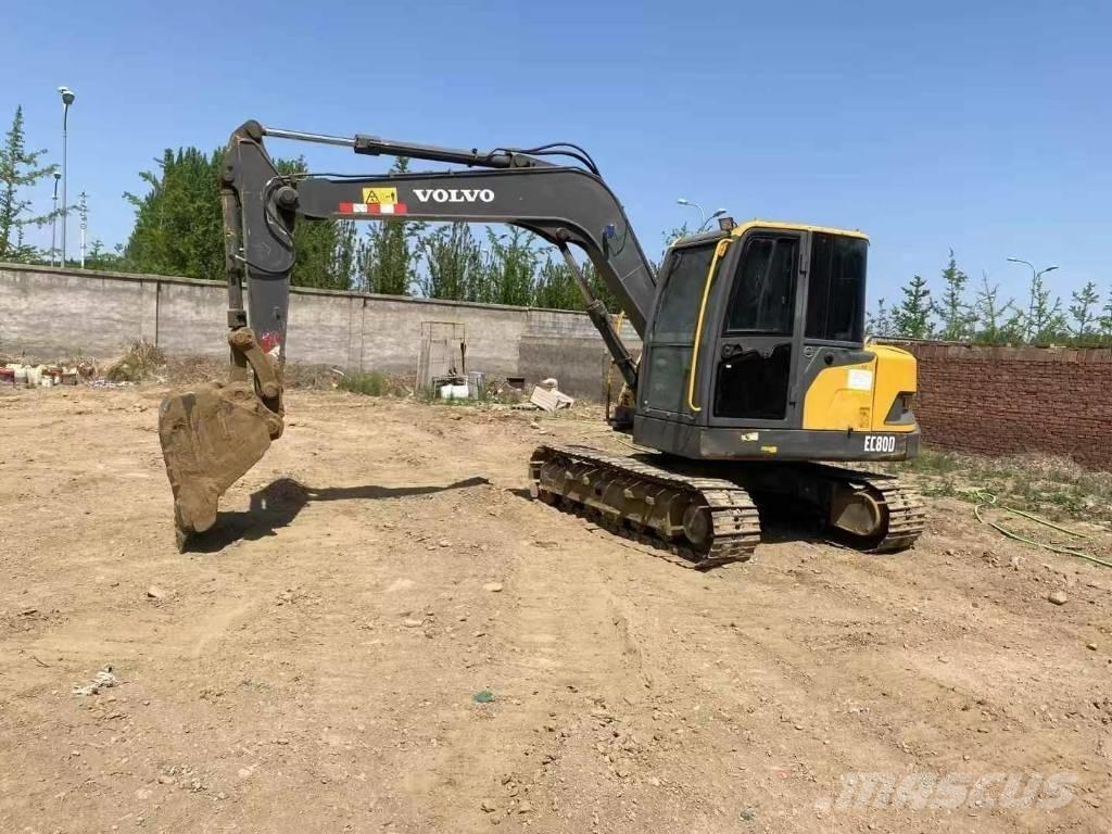 Volvo ec80d Pelle sur chenilles