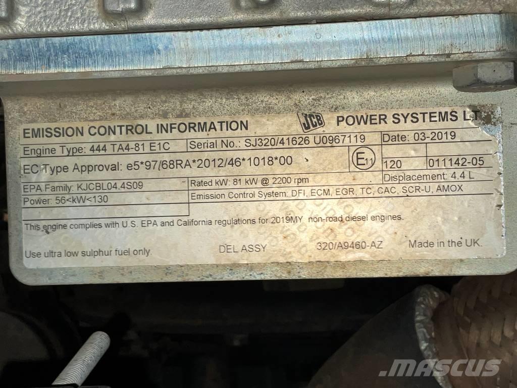 JCB JS 145 LC Pelle sur chenilles