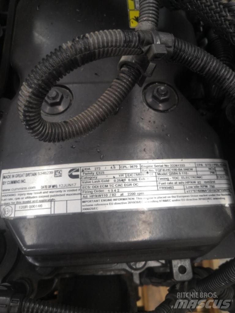Cummins QSB4.5C-T4i Construction - Autres