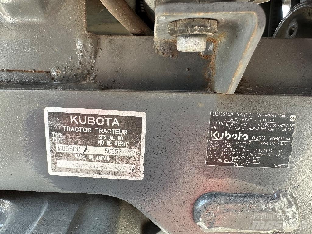 Kubota M8560 Tracteur