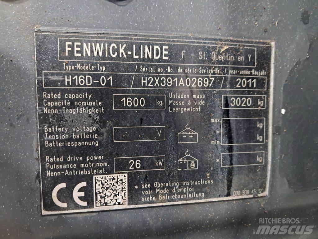 Linde H16D-01 Chariots diesel