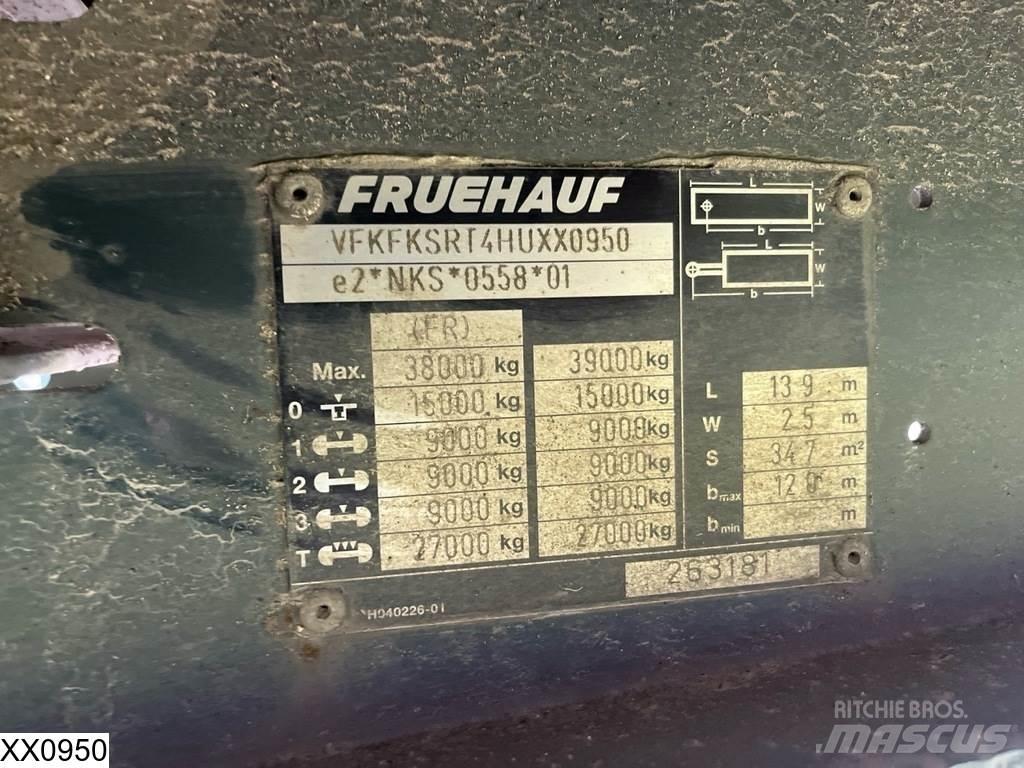 Fruehauf Tautliner Semi remorque à rideaux coulissants (PLSC)