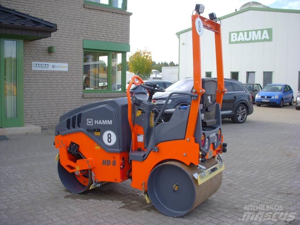 Hamm HD 8 VV Rouleaux tandem