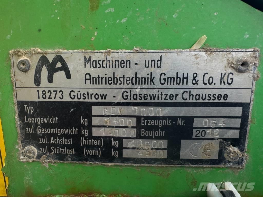 Gustrower GDK 7000 Semoir à engrais