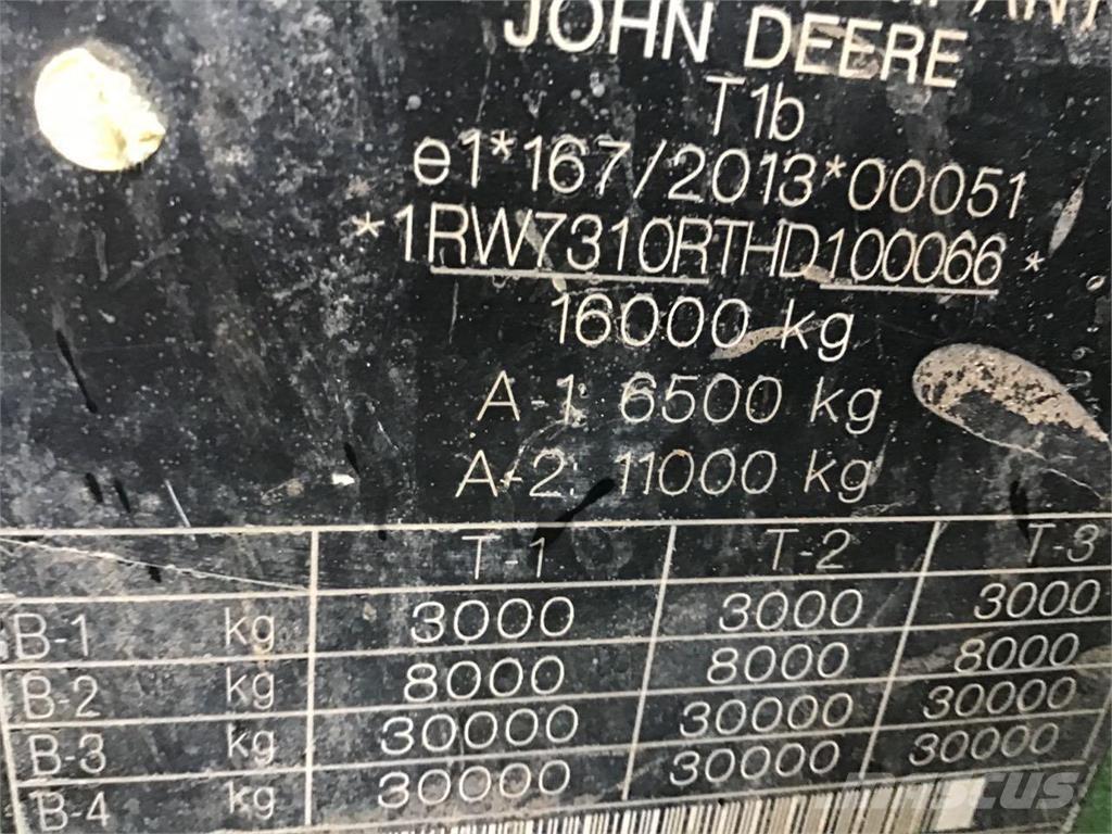 John Deere 7310R Tracteur