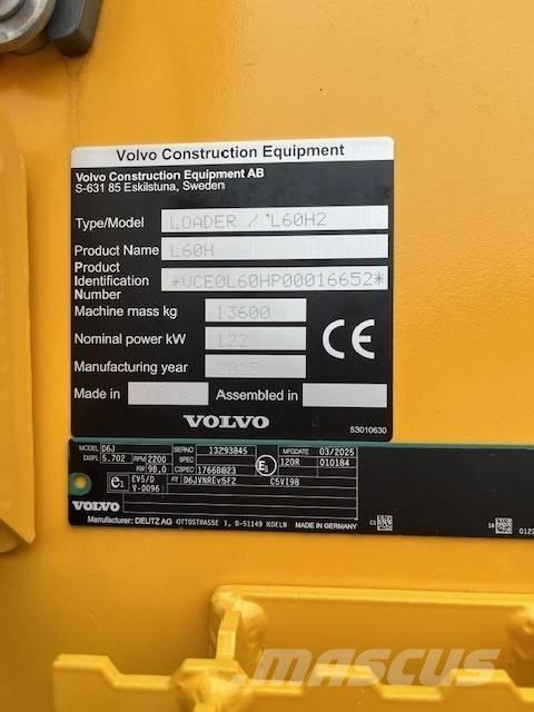 Volvo L 60 H Chargeuse sur pneus
