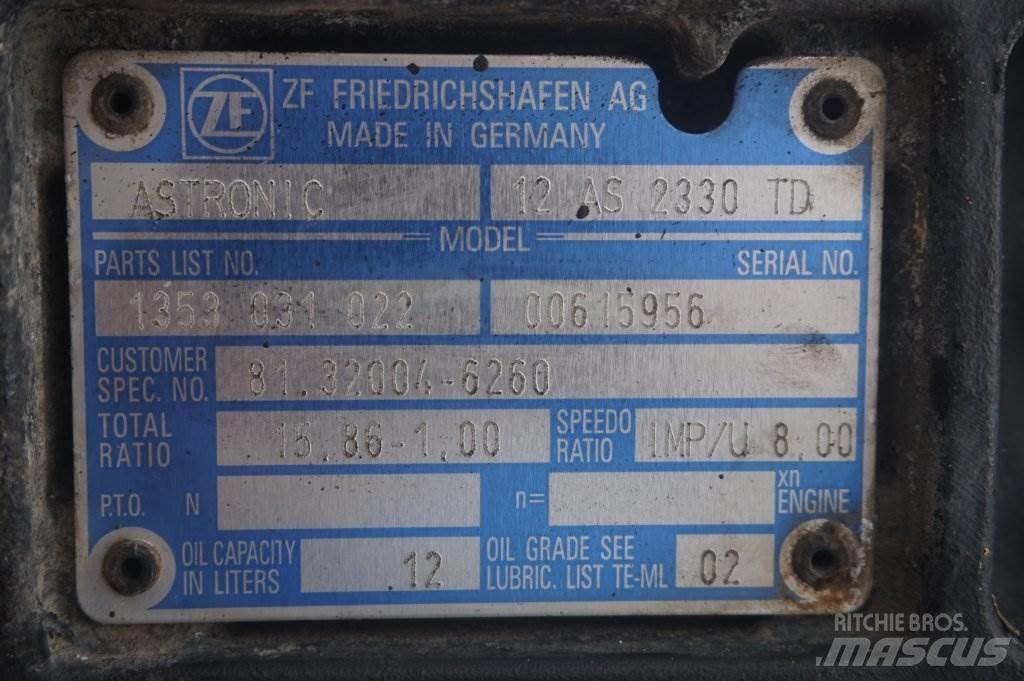 ZF 12AS2330DD TGX Boîte de vitesse