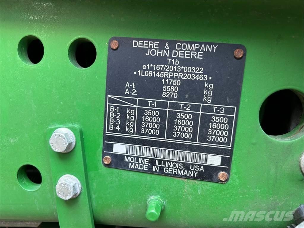 John Deere 6R 145 Tracteur