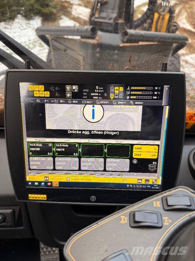 Ponsse Ergo 8W Abatteuse