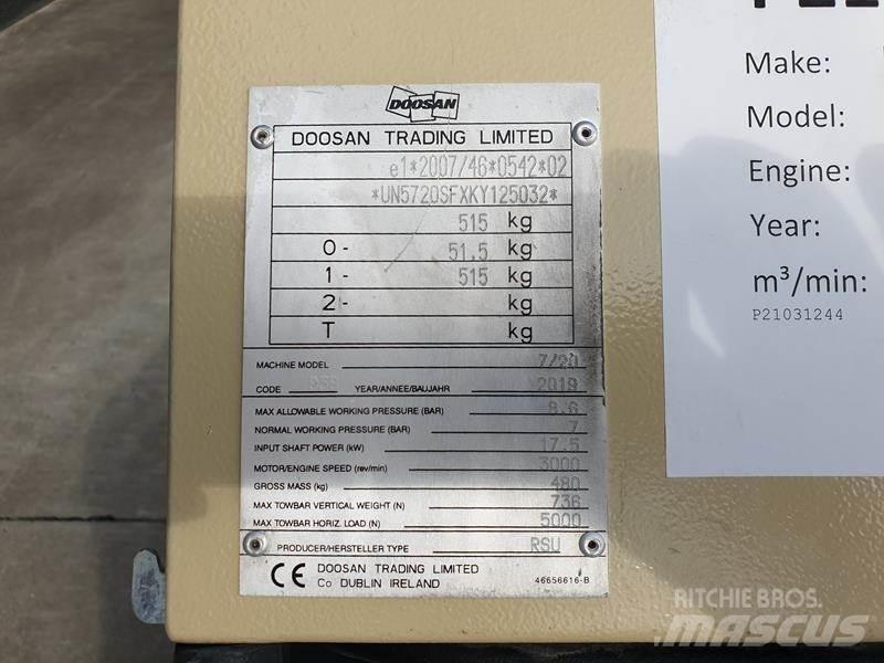 Doosan 7 / 20 Compresseur