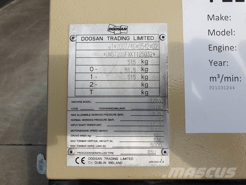 Doosan 7 / 20 Compresseur
