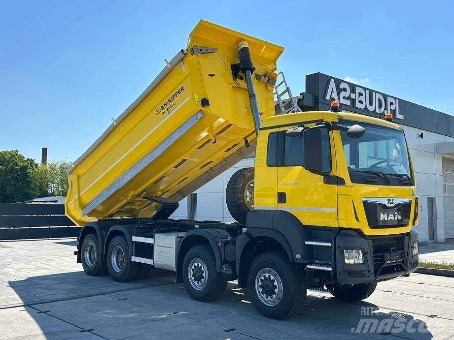 MAN TGS 41.460  8X8 Camion benne