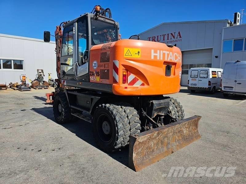 Hitachi ZX 145 W-3 Pelle sur pneus