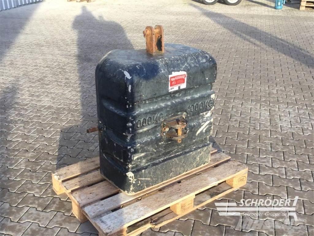  1000 KG Autres équipements pour tracteur