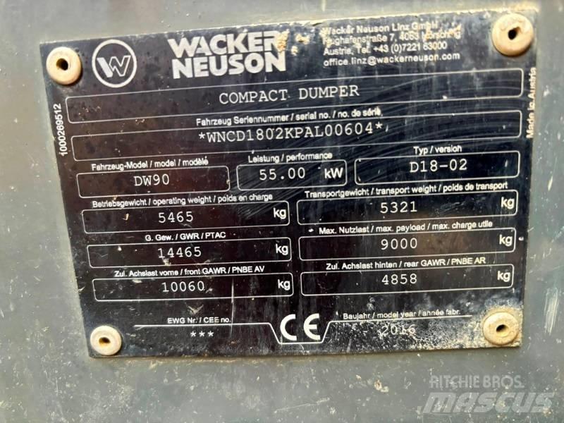 Wacker Neuson DW 90 Mini tombereau