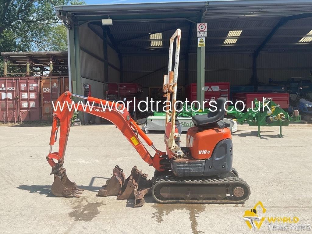 Kubota U 10-3 Mini pelle < 7t