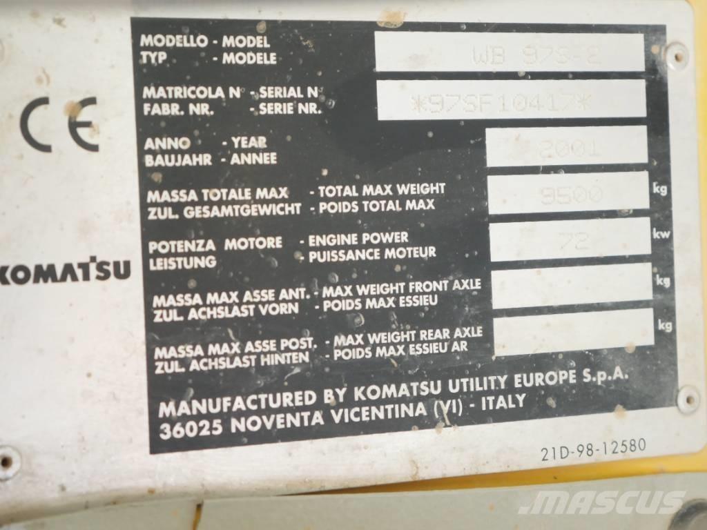 Komatsu WB 97 S-2 Tractopelle