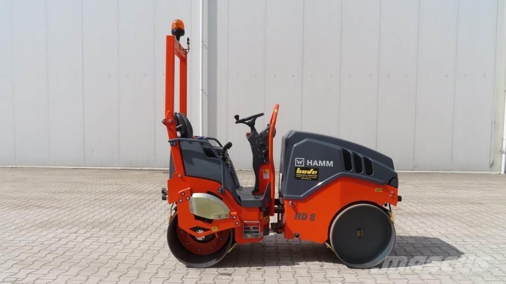 Hamm HD8 VV Rouleaux tandem