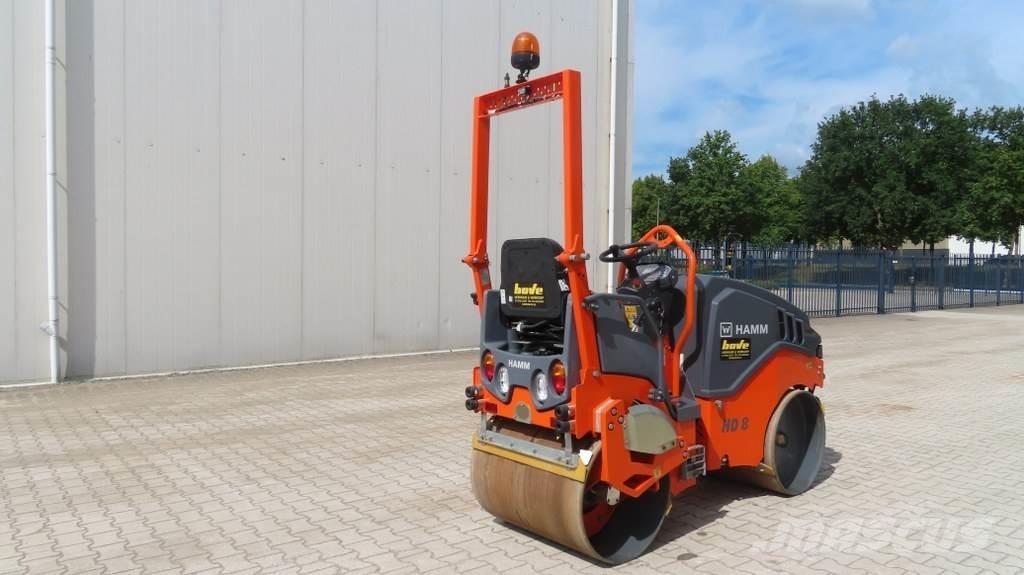 Hamm HD8 VV Rouleaux tandem