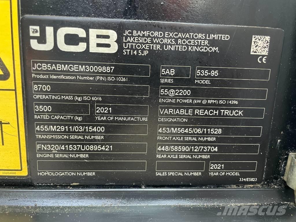 JCB 535-95 Chariot télescopique