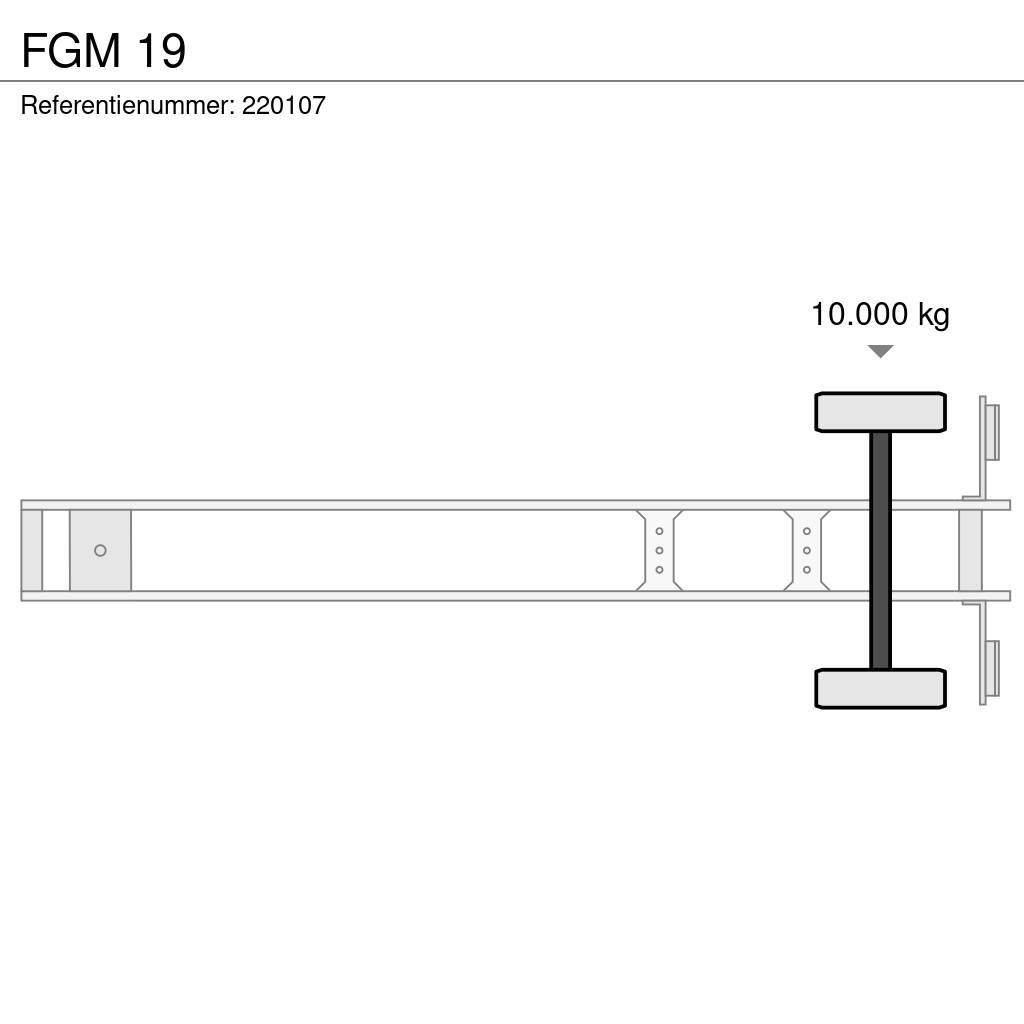 FGM 19 Semi remorque porte engin