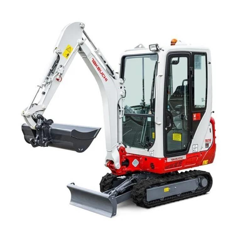 Takeuchi TB216 Mini pelle < 7t