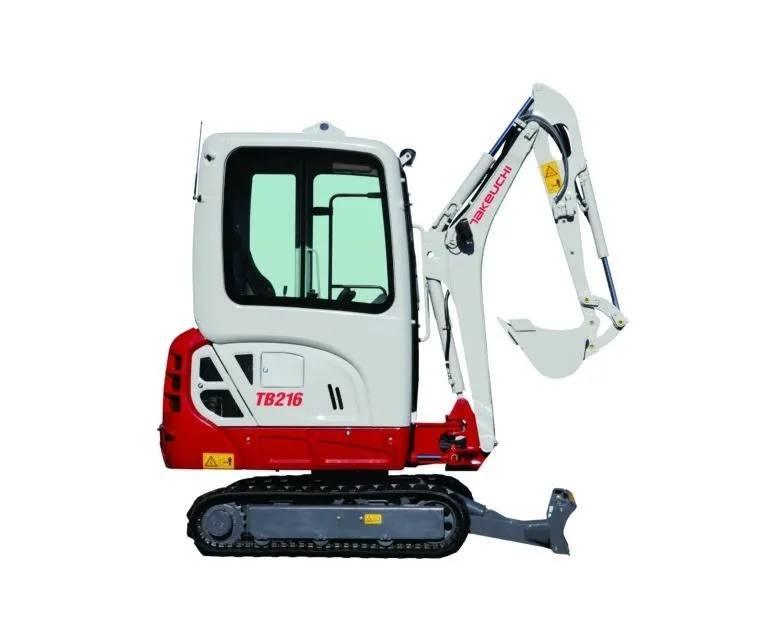 Takeuchi TB216 Mini pelle < 7t