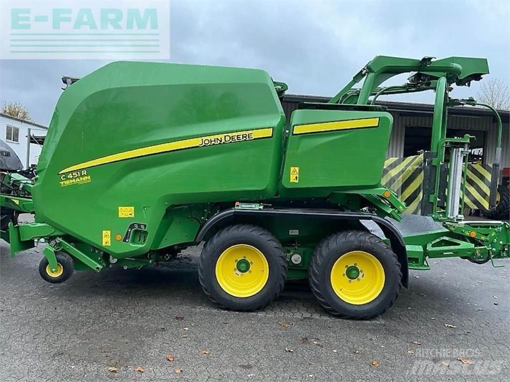 John Deere c451r Presse cubique