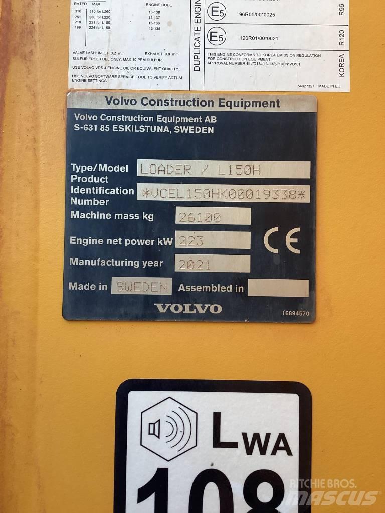 Volvo L 150 H Chargeuse sur pneus