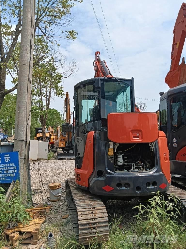 Hitachi zx55 Pelle sur chenilles