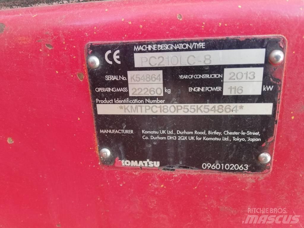 Komatsu PC 210-8 Pelle sur chenilles