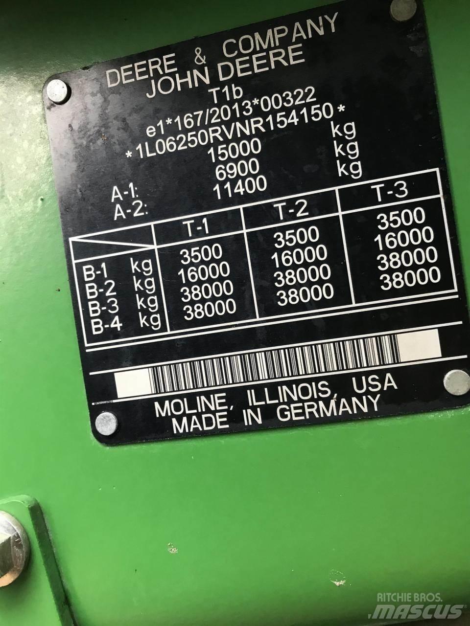 John Deere 6R 250 Tracteur