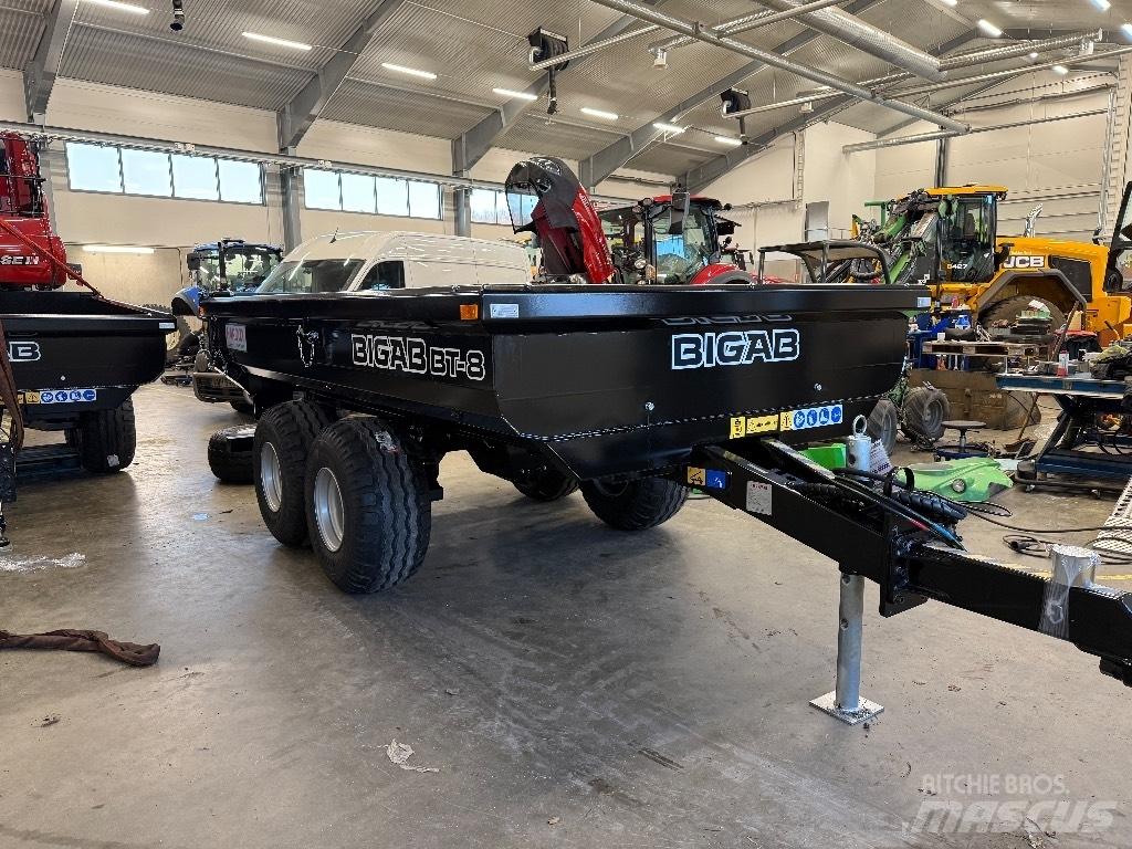 Bigab BT 8 HARDOX Remorques à benne basculante