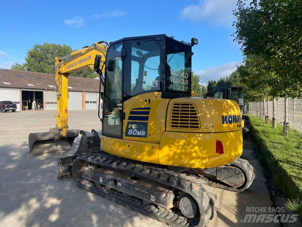 Komatsu PC 80 MR-5 Mini pelle 7t-12t