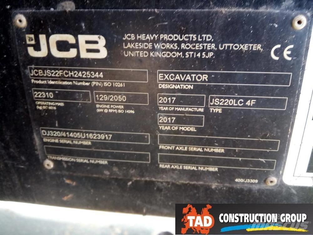 JCB JS 220 LC Pelle sur chenilles