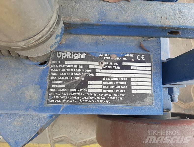 UpRight UL40AC Autre nacelle élévatrice