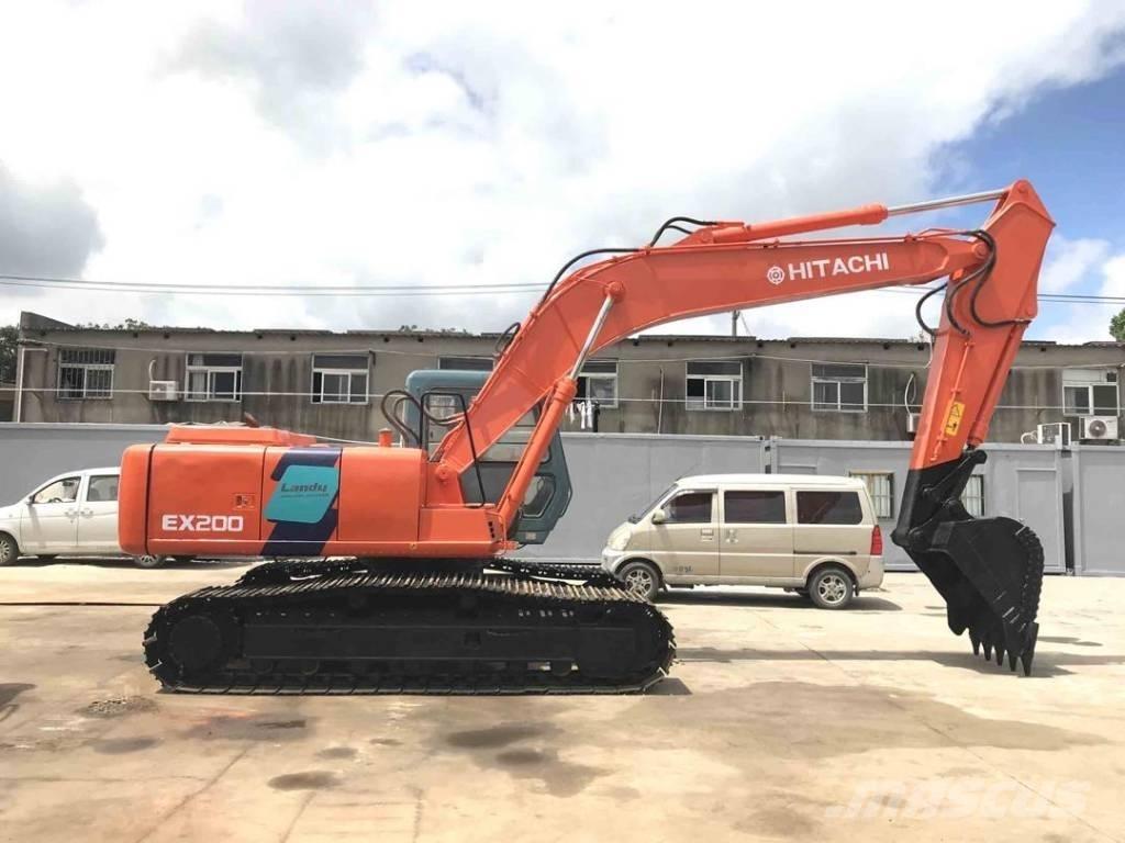 Hitachi EX200 Pelle sur chenilles