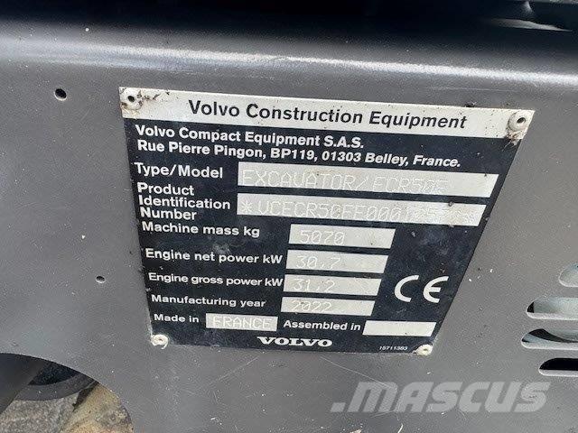 Volvo ECR50F Mini pelle < 7t