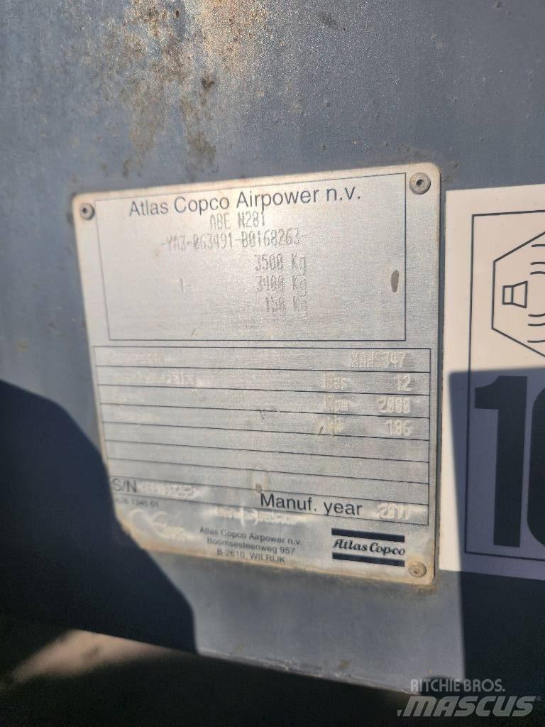 Atlas Copco XAHS 347 Compresseur