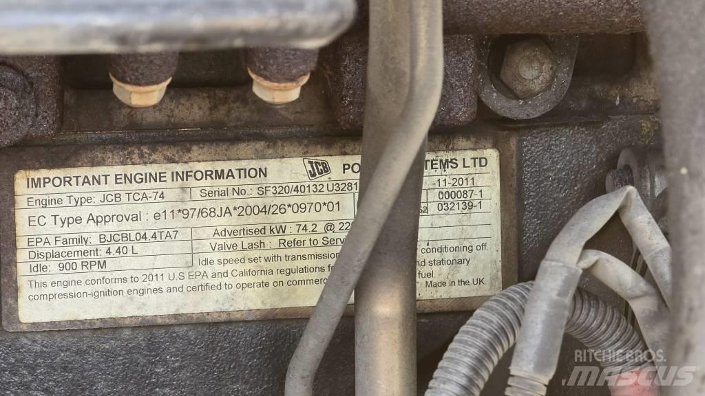 JCB 411 Chargeuse sur pneus
