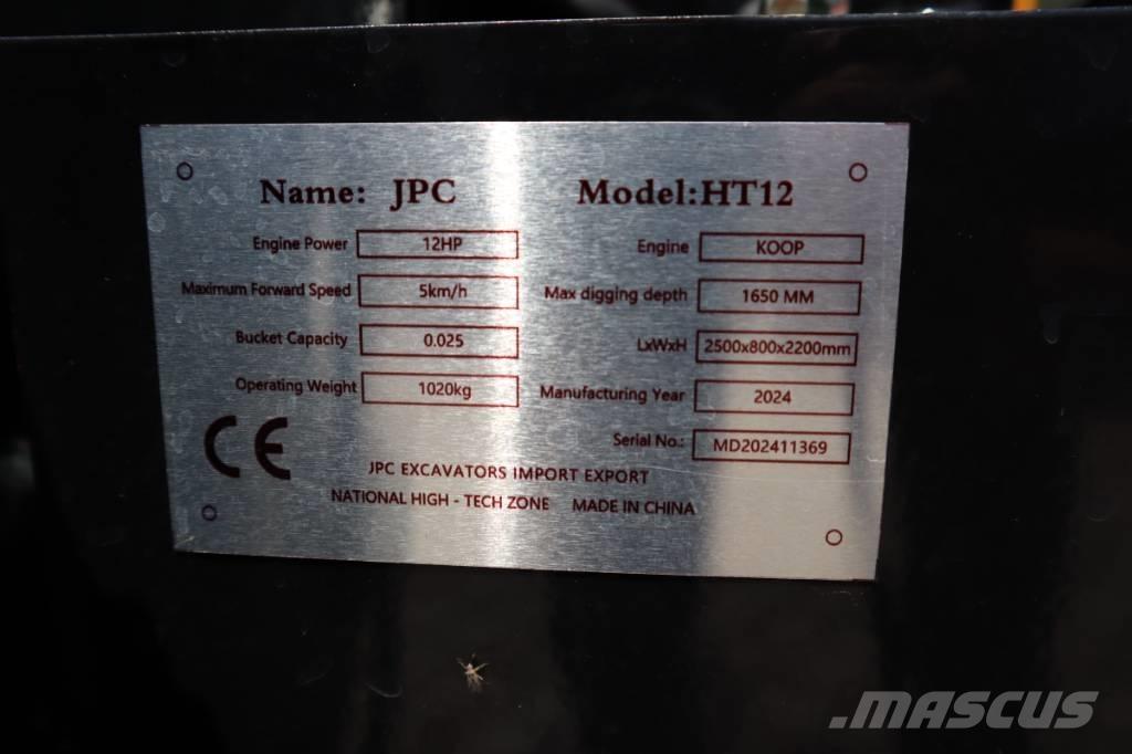 JPC HT12 Mini pelle < 7t