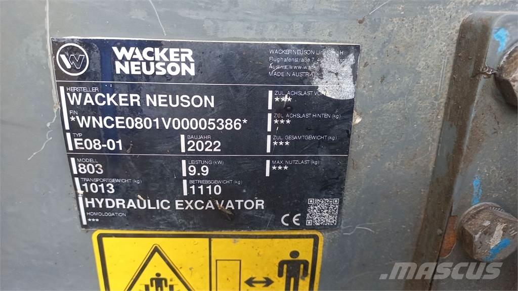 Wacker Neuson 803 Pelle sur chenilles