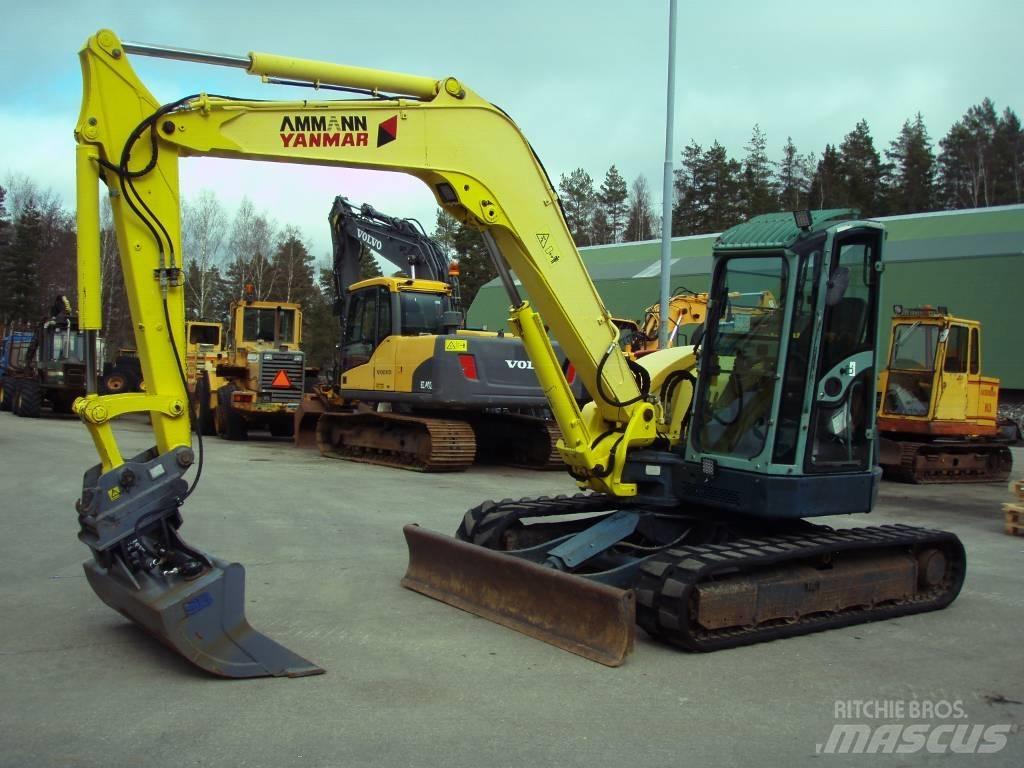 Yanmar Vio 75 Mini pelle 7t-12t