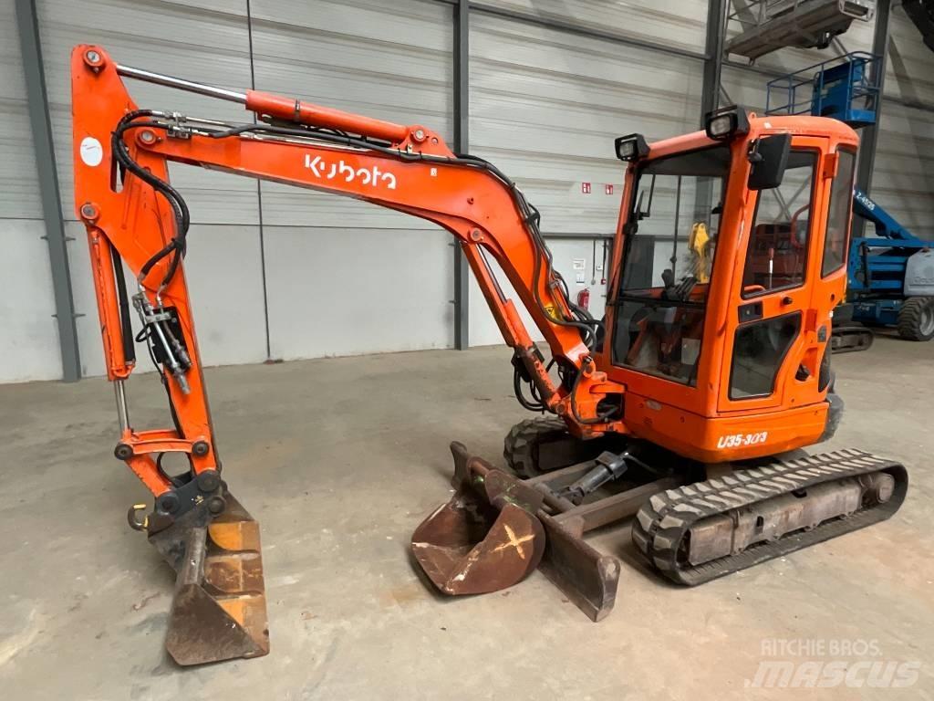 Kubota U 35-3 A 3 Mini pelle < 7t