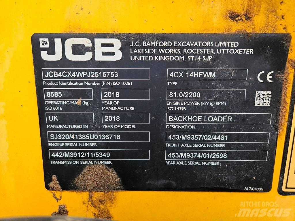 JCB 4 CX Tractopelle