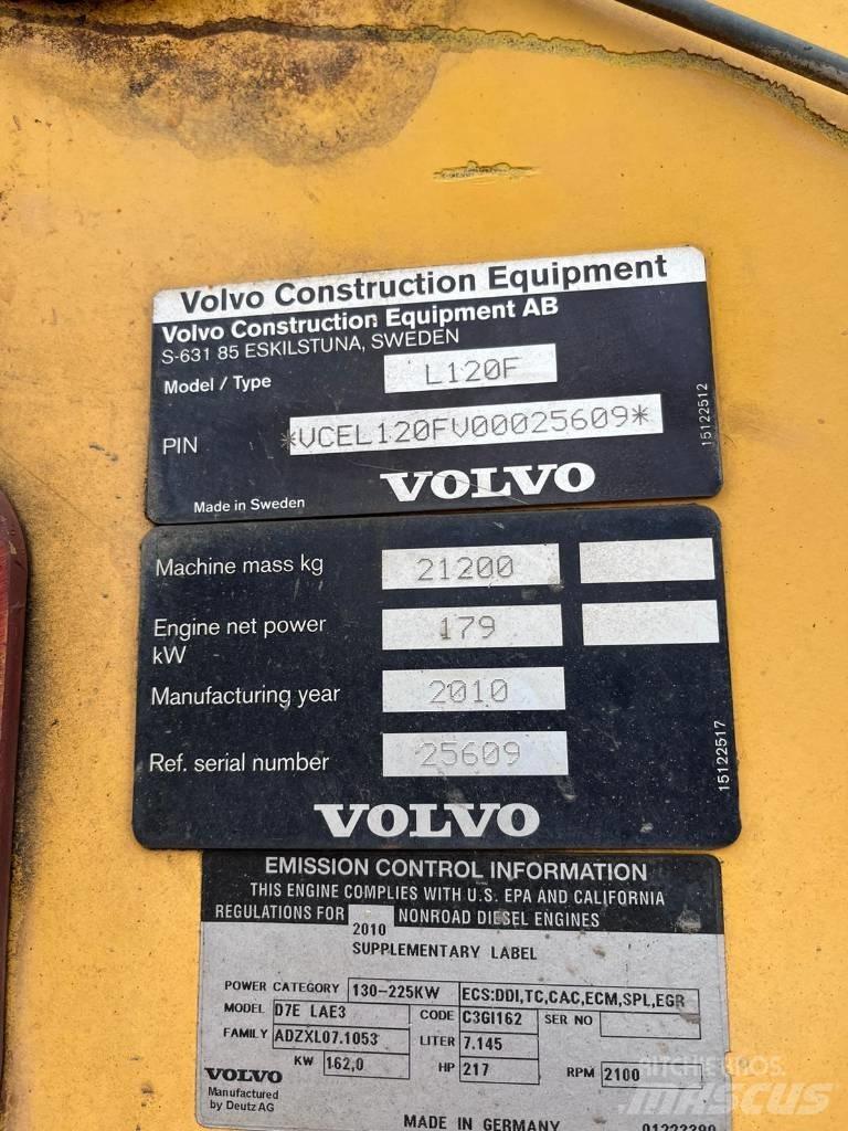 Volvo L 120 F Chargeuse sur pneus