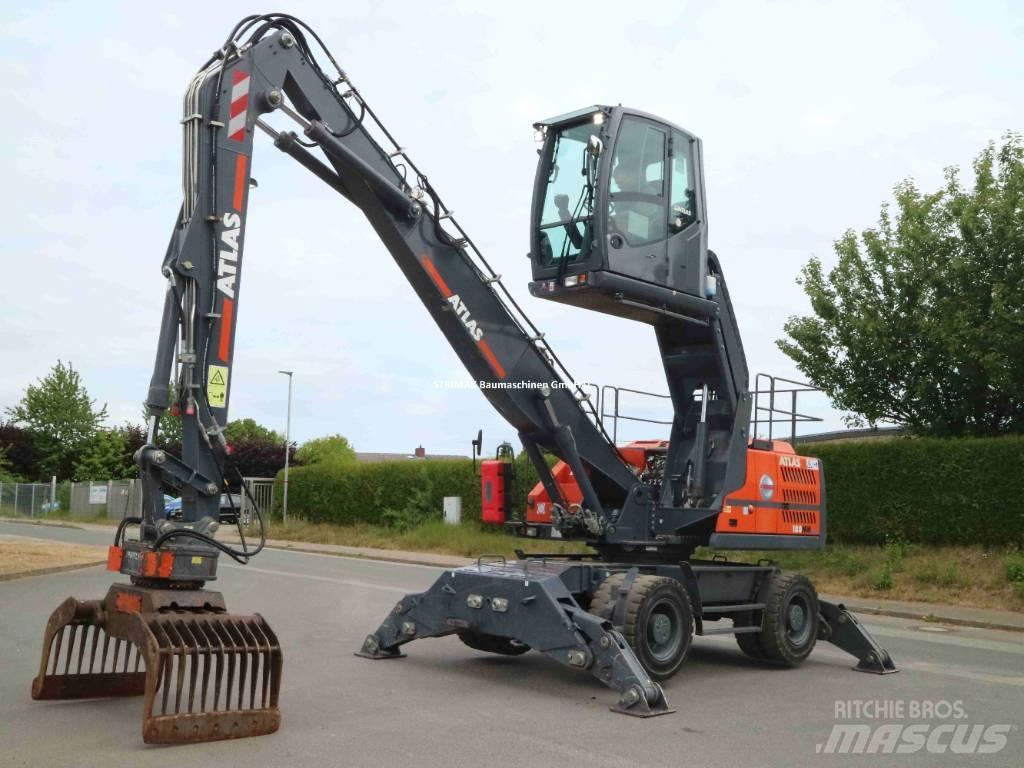 Atlas 180 MH Pelle sur pneus