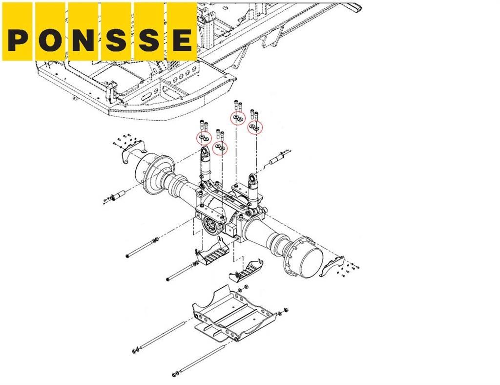 Ponsse 0062632 Châssis et suspension