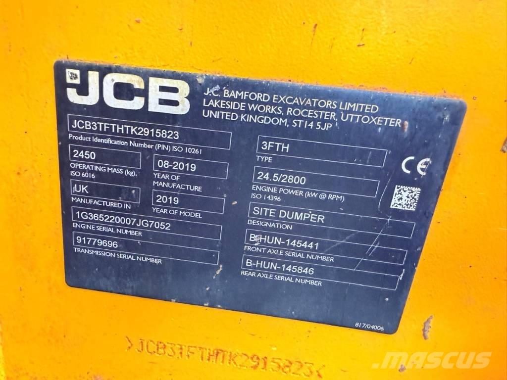 JCB 3 TFH Mini tombereau