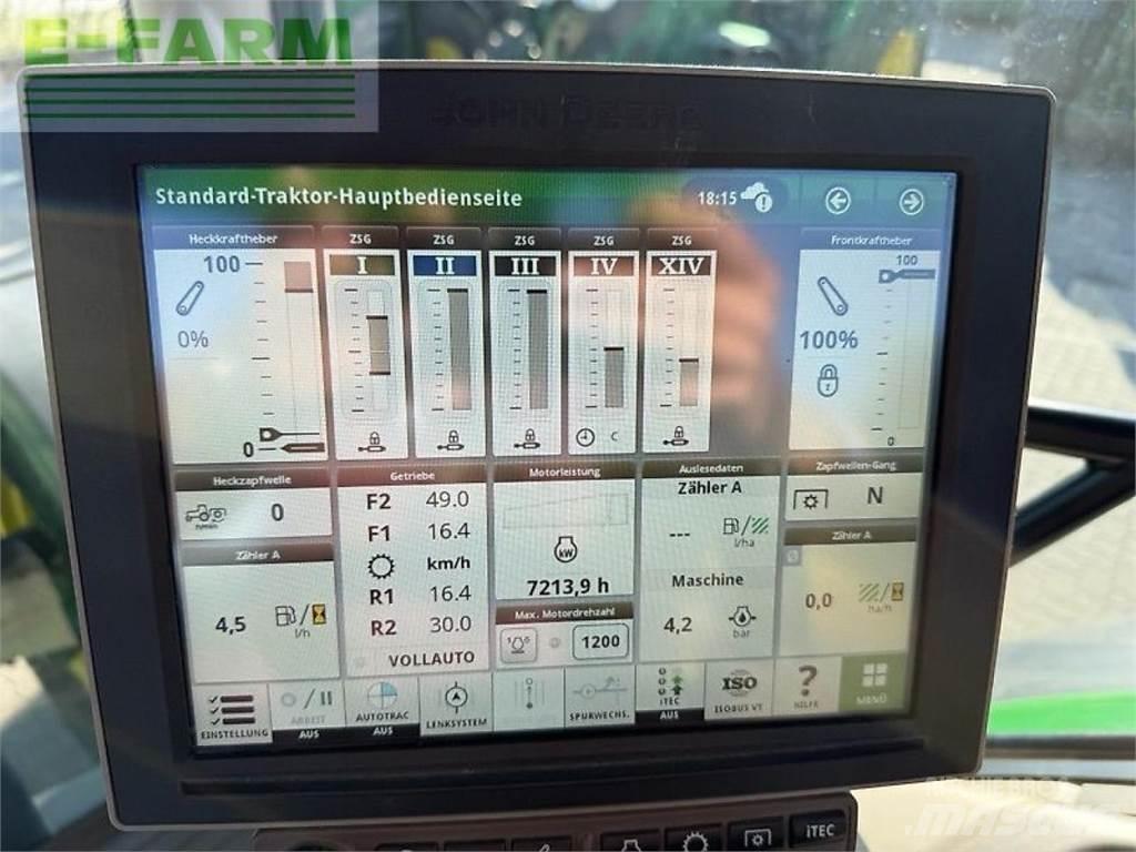 John Deere 6155r Tracteur